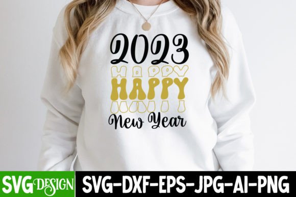 2023 Happy New Year SVG: Graphics & Freebies