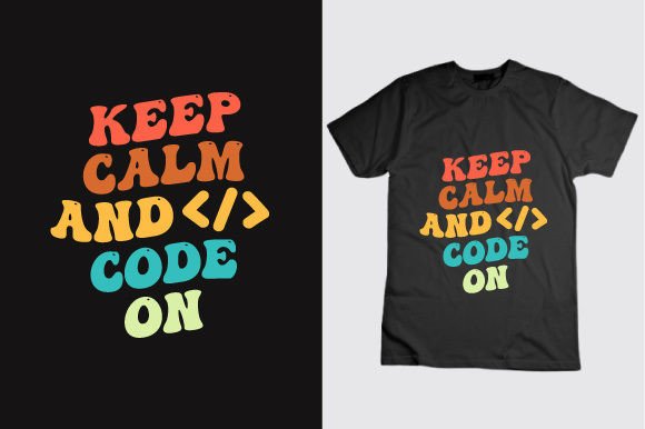 Keep Calm Code Retro Graphics Freebies