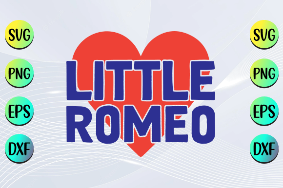 Little Romeo Valentine SVG: Graphics Freebies
