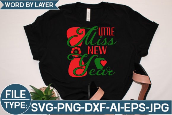 Reviewing Little Miss New Year SVG for Embroidery