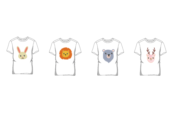 Reviewing T-shirt Design Cut Anmial for Real Stitching