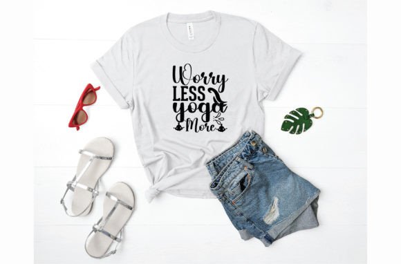 Worry Less Yoga More Graphics: A Freebies Review